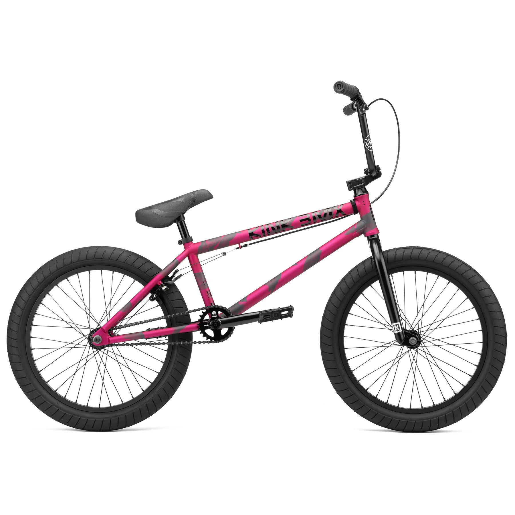 Kink Launch Complete BMX Bike 2023 - Cosmos Magenta