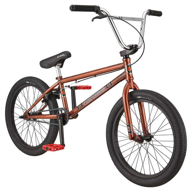 GT Performer 21"TT BMX Bike - Copper