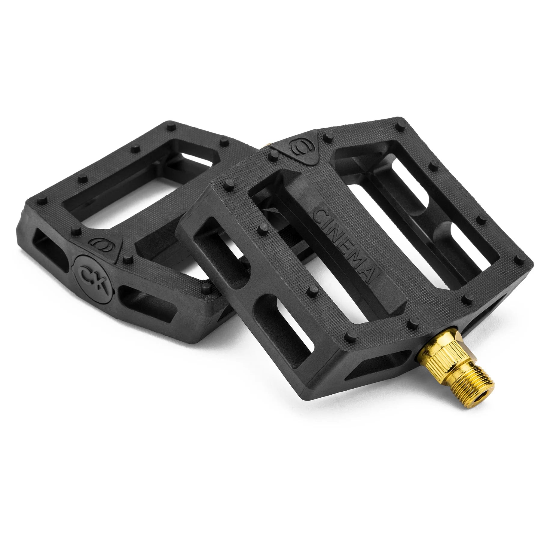 Cinema CK Pedals - Black/Gold